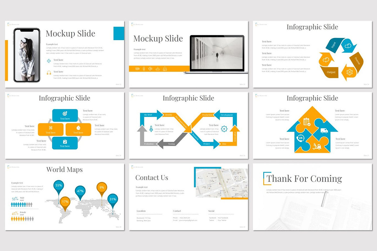 Losy - Powerpoint Template, a Presentation Template by inspirasign