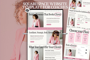 Squarespace Website for Coaches