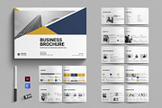 Business Brochure Template Landscape, a Brochure Template by E-Type (Thumbnail 1 of 7)