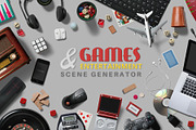 Games & Entertainment Scene Creator, a Cups & Container Mockup by h3design (Thumbnail 1 of 11)