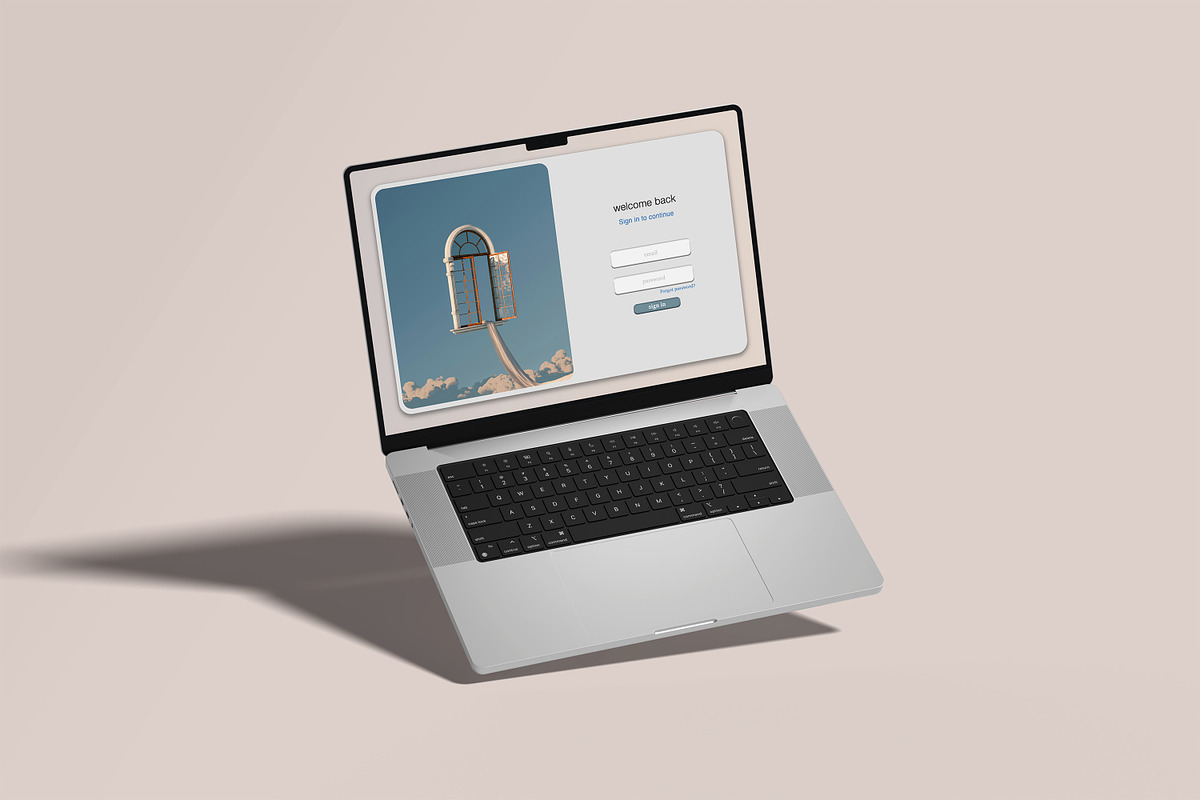 Macbook Mockup Set | 25 PSD files, a Mac Mockup by rahmatmoscae (Photo 2 of 26)
