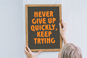 Candle Quotes Bold Handbrushed Font, a Handwritten Font by Balpirick Studio (Thumbnail 3 of 6)