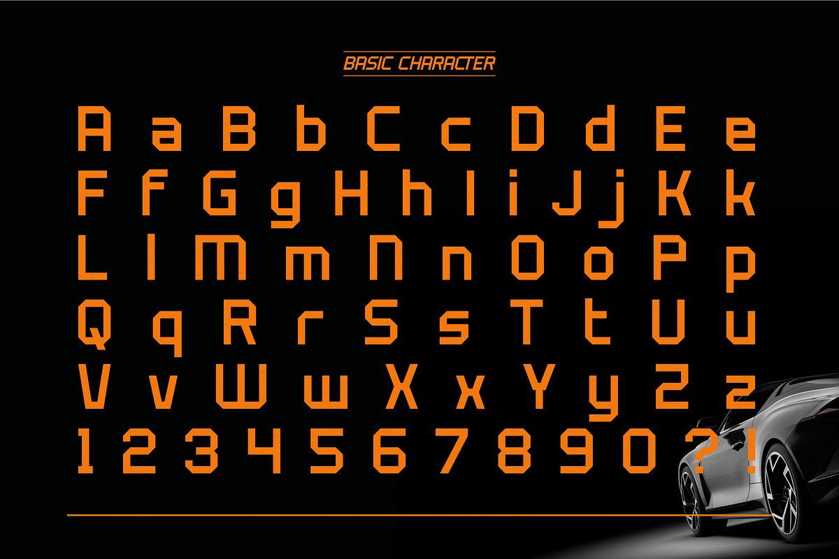 Zaegers | Race Display Font, a Sans Serif Font by Denustudios (Photo 10 of 12)