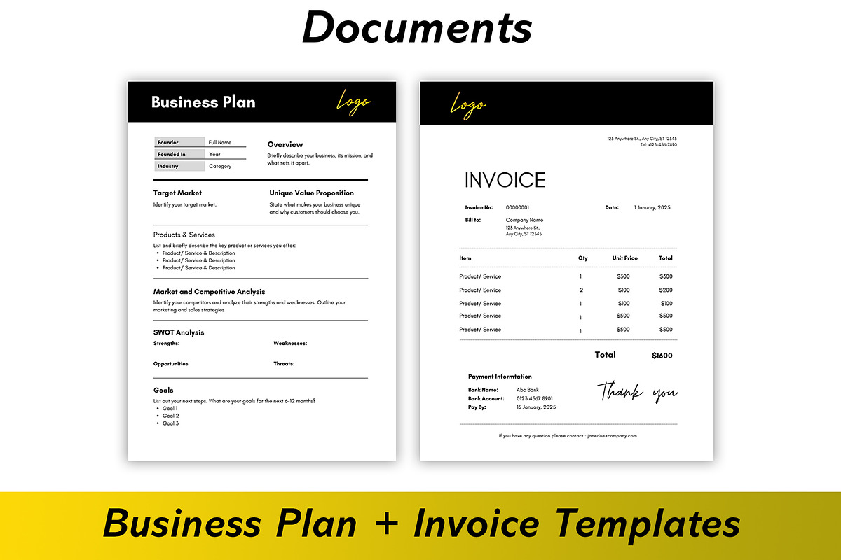 Business Starter Pack, a Templates & Theme by Korner (Photo 3 of 9)