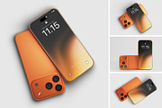 Realistic iPhone 17 Pro Mockup PSD, an iPhone Mockup by MA-KING_ART (Thumbnail 1 of 5)