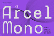 CS Arcel Mono – Monospaced Font, a Sans Serif Font by Craft Supply Co. (Thumbnail 1 of 8)