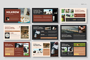 Dairy Farm & Milk Powerpoint, a Presentation Template by fluffstudio (Thumbnail 2 of 4)