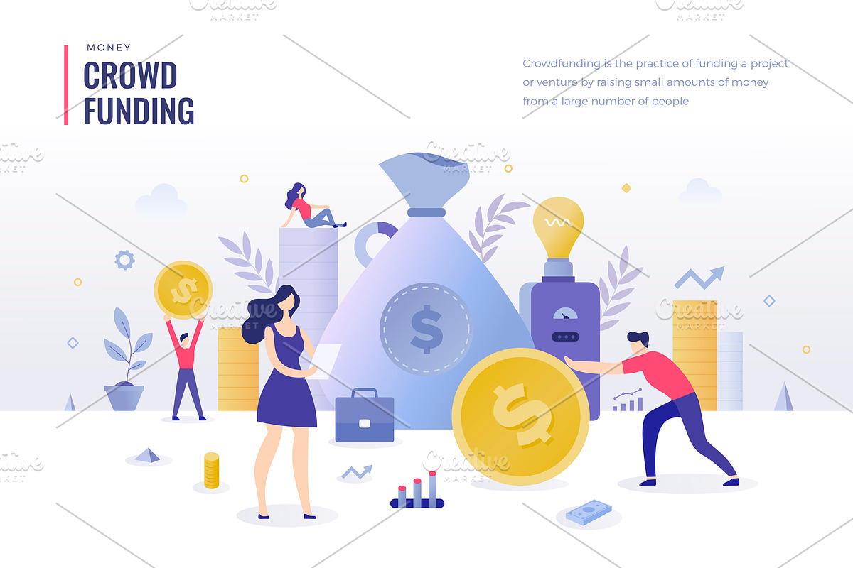 4 Money & Finance Concepts, a Finance Illustration by Rassko (Photo 2 of 5)