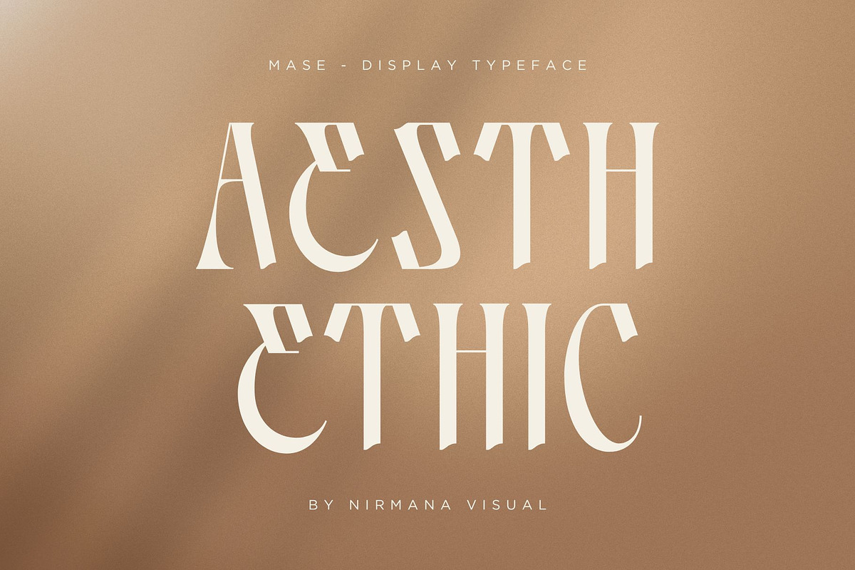 Mase - Branding Logo Font, a Serif Font by Nirmana Visual (Photo 7 of 9)