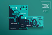 Black Friday Flyer Template Bundle, a Flyer Template by Amber Graphics (Thumbnail 6 of 19)