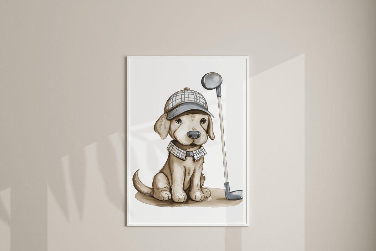 30 Golf Clipart, a Decorative Illustration by Pati Charm Studio (Photo 7 of 8)