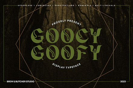 Goocy Goofy | Display Typeface