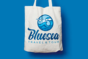 Bluesea Logo Temp., a Branding & Logo Template by g design (Thumbnail 3 of 3)