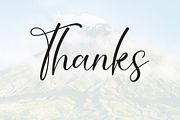 Mountain | Script Font, a Handwritten Font by Scratchones (Thumbnail 9 of 9)