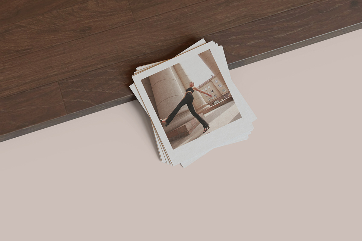 Polaroid Mockup, a Product Mockup by MrLetters (Photo 5 of 5)