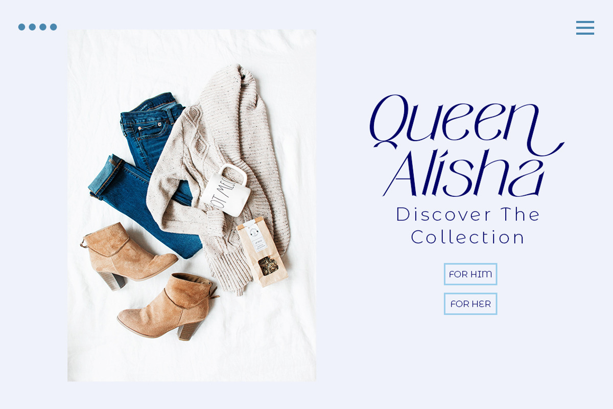 Shera display font, a Font by Alandya TypeFoundry (Photo 8 of 10)