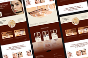Figma Beauty Product Landing Page, a Landing Page Template by Musara (Thumbnail 2 of 6)