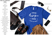 Mens Bella Canvas 3001 Mockup Bundle, a Shirt Mockup by lock and page (Thumbnail 4 of 6)