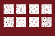 Cottagecore Christmas Clipart, a Decorative Illustration by Barkova Nadya (Thumbnail 5 of 6)