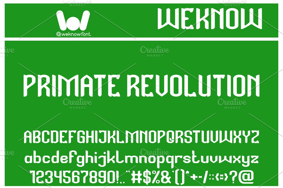Strategy Games font, a Font by weknow (Photo 5 of 8)