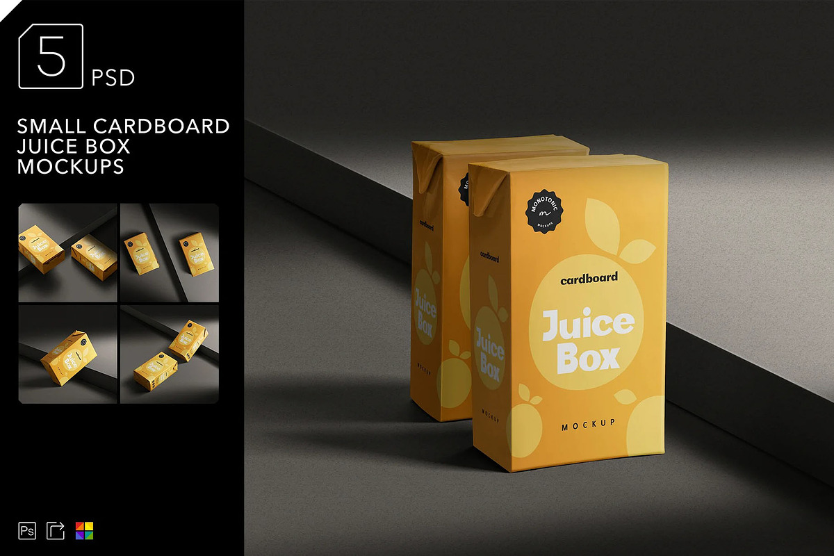 Juice Mockup, a Product Mockup by megostudi0 (Photo 1 of 7)