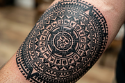 Aztec Calendar Contemp, an Object Graphic by Ixipcalli (Thumbnail 4 of 7)