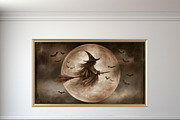 Rustic Halloween Frame Tv Art Set, a Seasonal Illustration by PrintablesByFranklyn (Thumbnail 6 of 16)