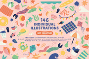 Summer Day Patterns - Vector, a Pattern Graphic by Carole Chevalier (Thumbnail 9 of 9)