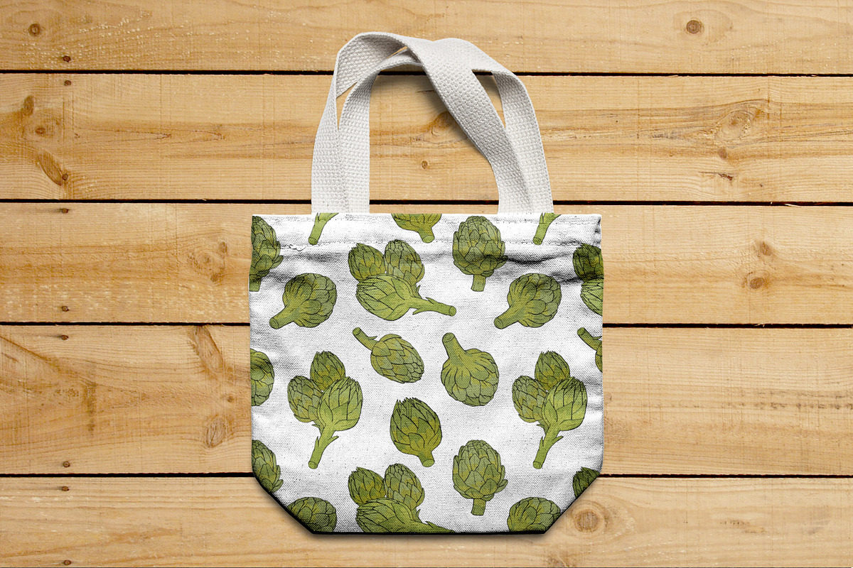 Artichoke, hand drawn set, patterns, a Decorative Illustration by Good Studio (Photo 8 of 8)