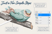 Sweater Knit Brushes For Procreate, a Brush Add-On by Wooly Pronto (Thumbnail 5 of 11)