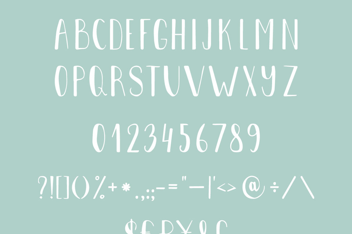Onega Font preview 5