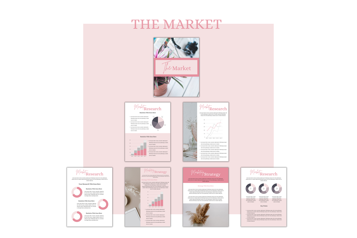 business plan template, a Presentation Template by Millennials Marketing (Photo 6 of 10)