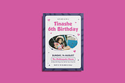 Grave Vibes Birthday Invitation, an Invitation Template by iDoodle Studio (Thumbnail 3 of 4)