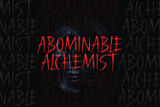 Morbid Night - Display Font, a Script Font by Alpaprana (Thumbnail 2 of 10)