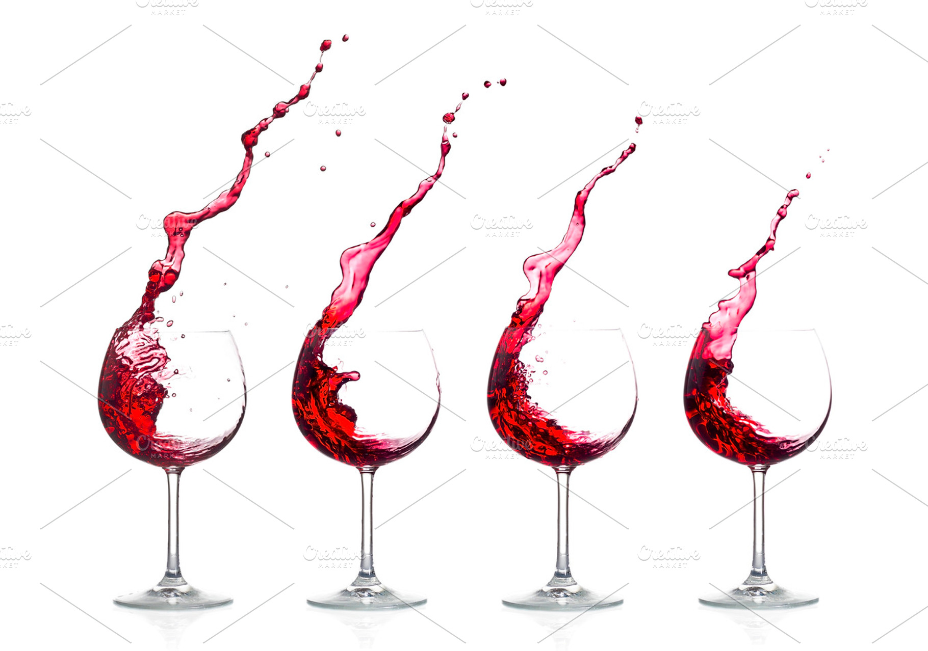 Red wine splash stock photo containing splash and wine, a Food & Drink Photo by Carlos Die Banyuls
