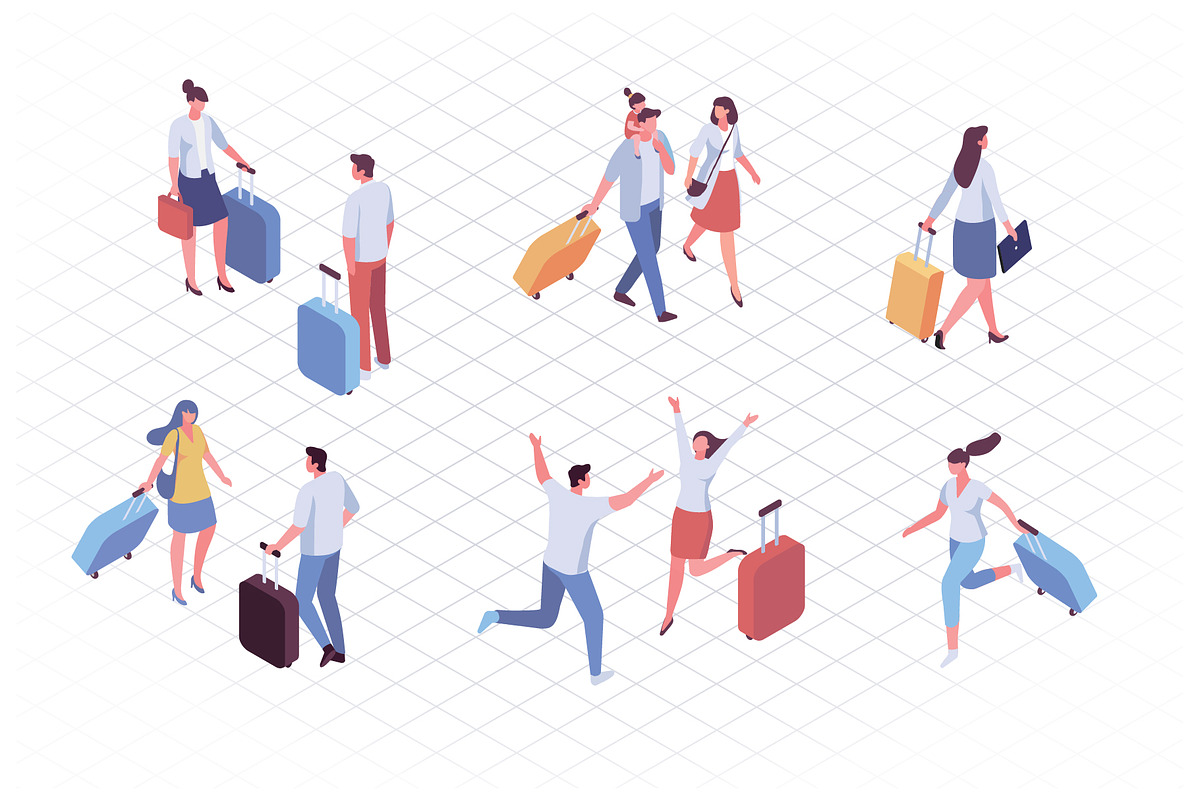 300+ Isometric People vector set, a Person Illustration by Vector_Art (Photo 15 of 23)