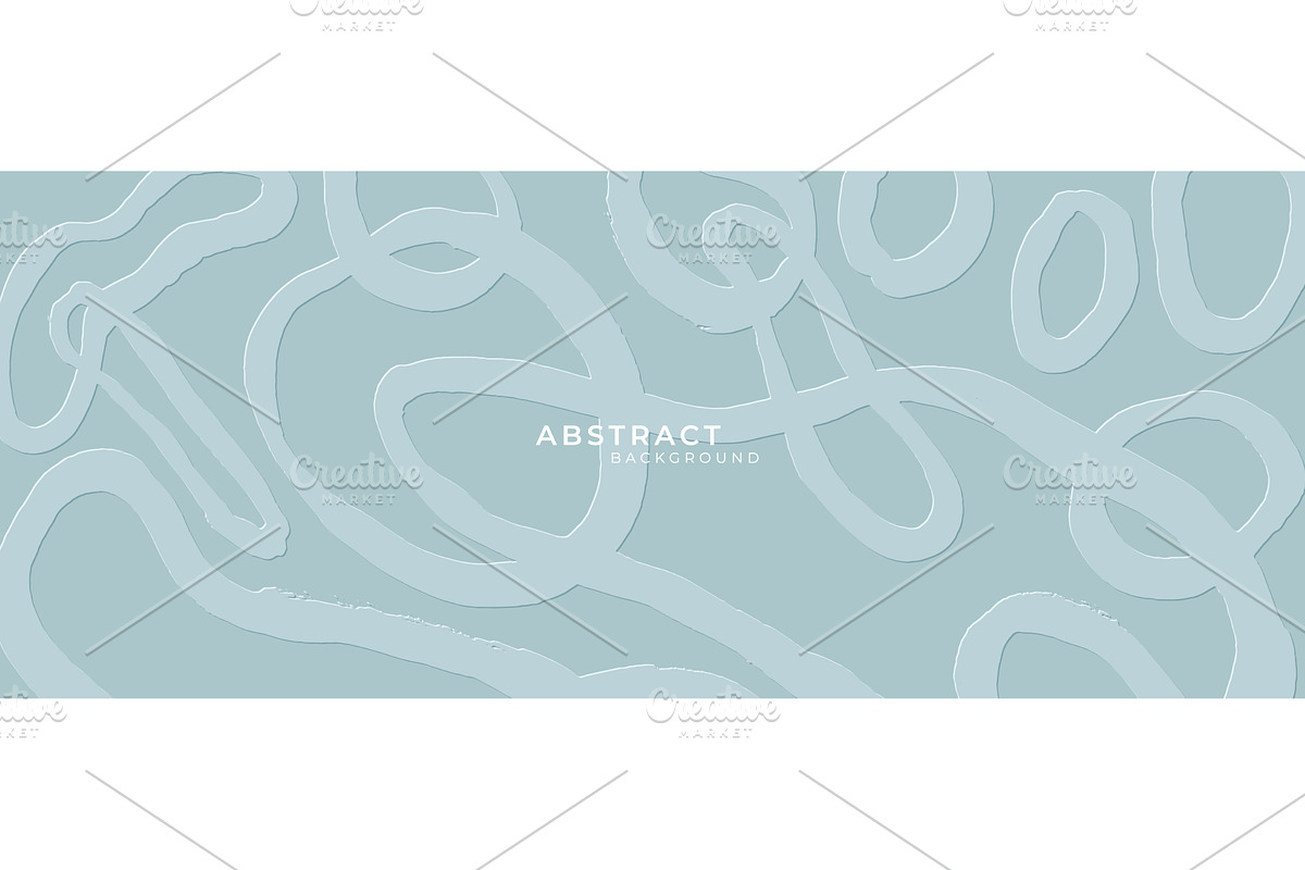 Abstract hand drawn brush strokes, an Illustration by Mila Di Art