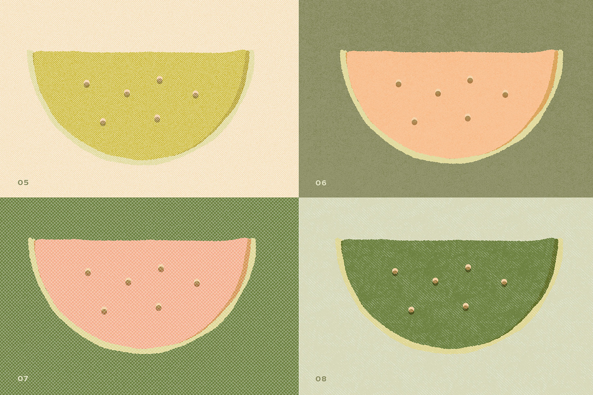 Texture Overlays Vol. 4—Printed, a Texture Graphic by Basia Stryjecka (Photo 15 of 19)