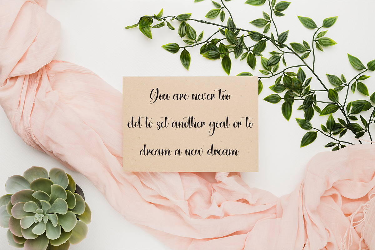 Christmas | Script Font, a Handwritten Font by Scratchones (Photo 3 of 9)