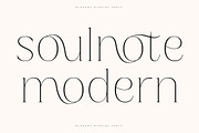 Soul Note Display - Unique Ligatures, a Serif Font by Glyphofik x GudPap (Thumbnail 7 of 15)