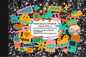 Nostalgia Sticker Pack Vol. 2