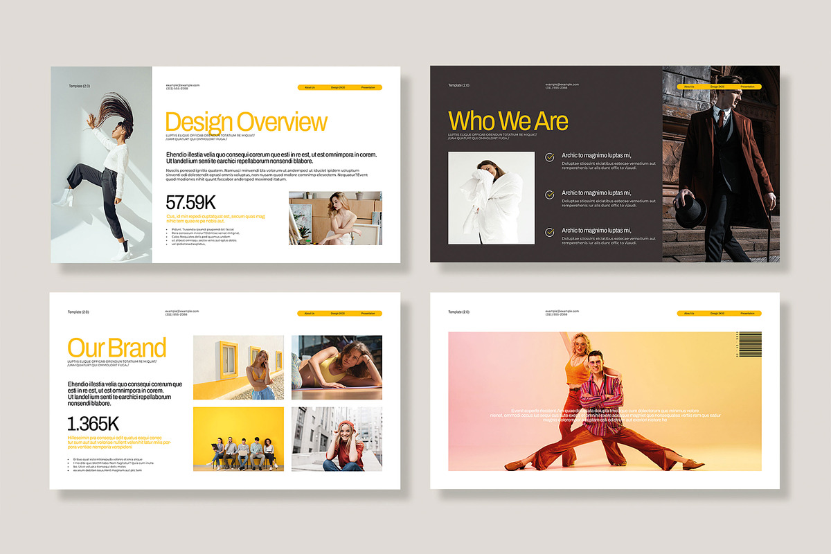 Design Portfolio Presentation, a Presentation Template by MightyDesign (Photo 3 of 8)