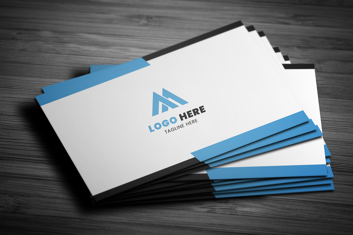 Clean Corporate Business Card, a Business Card Template by Saman Osama (Photo 2 of 9)