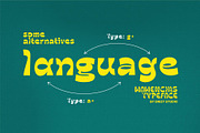 Mamenchisa, a Font by Drizy (Thumbnail 4 of 9)