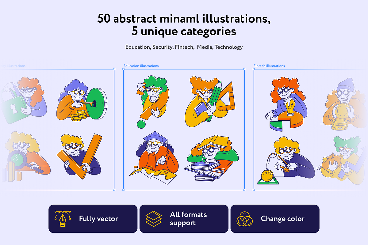 Dodsly Doodle Illustrations, a Technology Illustration by Welovegraphics (Photo 2 of 7)