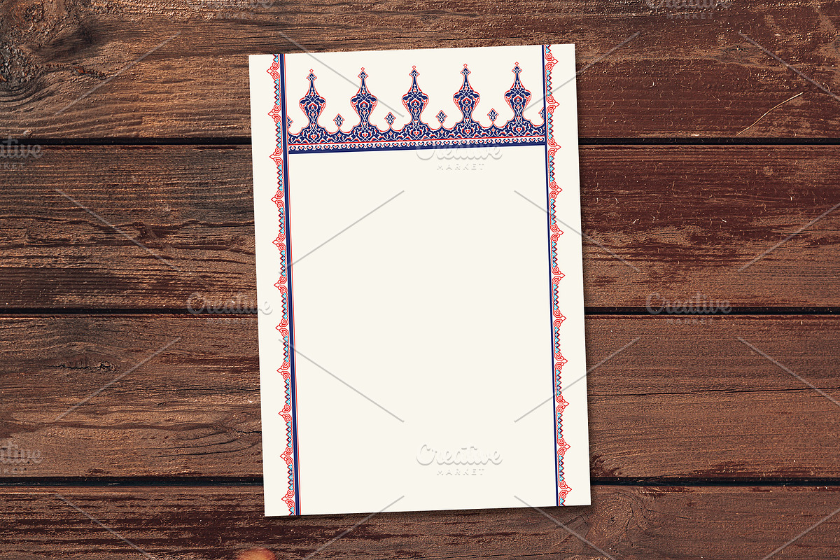 Premium A4 Floral Frame, a Templates & Theme by Azat1976 (Photo 1 of 2)