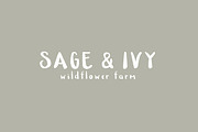 Wild Woods: A Hand-Lettered Font, a Sans Serif Font by Britt Fabello (Thumbnail 3 of 6)