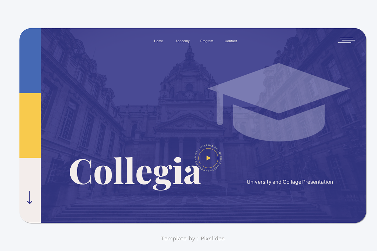 University and College PowerPoint, a Presentation Template by Pixslides (Photo 3 of 7)