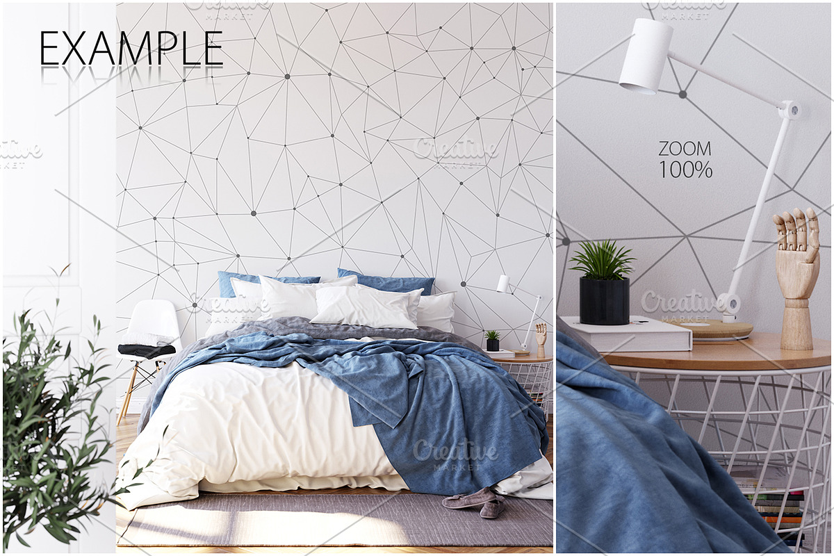 Frames & Walls Scandinavian Bundle-4, a Household Mockup by Yuri-U (Photo 10 of 38)