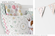 Baby Crib Duvet & Pillows Mockup, a Household Mockup by mock-ups (Thumbnail 4 of 13)